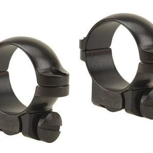Leupold 2-Piece Solid Steel Ringmounts - Ruger No. 1 & .77/22 1" Low Gloss Black