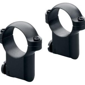 Leupold 2-Piece Solid Steel Ringmounts - Ruger M77 30mm High Matte Black
