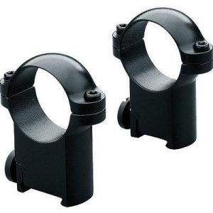 Leupold 2-Piece Solid Steel Ringmounts - Sako 30mm Super High Matte Black