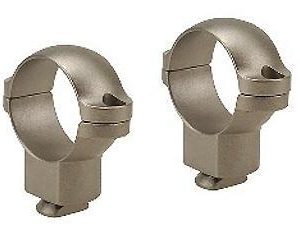 Leupold 2-Piece Dual Dovetail Rings - 1" High Silver