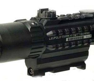 BLEMISHED Leupold Mark 4 CQ/T Rifle Scope - 1-3x14mm Circle Dot Reticle Matte