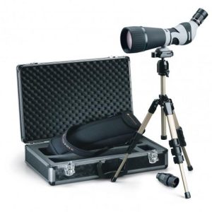 BLEMISHED Leupold Kenai 30x 25-60x80mm HD Angled Spotting Scope Kit - Gray/Black
