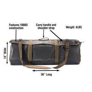 Tac-Mat HD Long Range Shooting Mat - Black