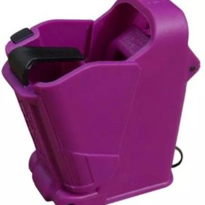 Maglula UpLULA Universal Pistol Mag Loader/Unloader 9mm TO .45 cal - Purple