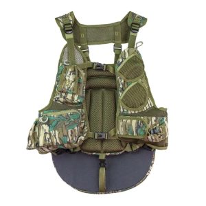 Knight & Hale Run N Gun Turkey Vest Mossy Oak Greenleaf