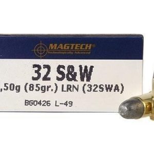 MagTech Handgun Ammunition .32 S&W 85 gr LRN 680 fps 50/box