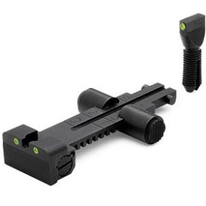 Meprolight Tru-Dot Fixed Green Night Sights for AK-47 Set (AKM Pattern)