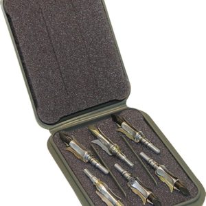 MTM Mechanical Broadhead Case Army Green