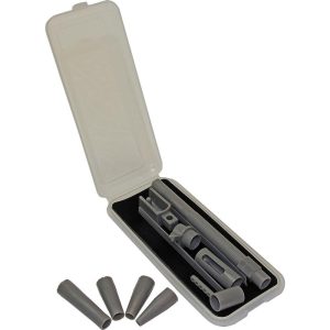 MTM Screw-It Deluxe Bore Guide Kit for up to .357 Dia Grey