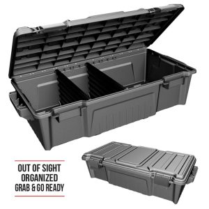 MTM Truck Underseat Gear Crate Black