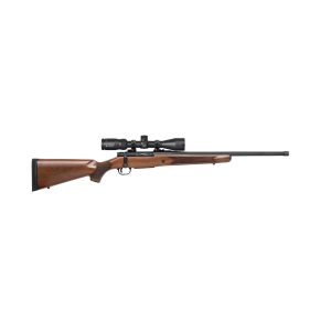 Mossberg Patriot Walnut Vortex Rifle .450 Bushmaster 4rd Capacity 20'' Threaded Barrel Walnut Stock Vortex Crossfire II 3-9x40mm