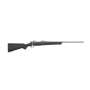 Mossberg Patriot Stainless Cerakote Rife 7mm PRC 3rd Capacity 24'' Threaded Barrel Black Synthetic Stock