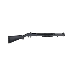 Mossberg 590 Security Shotgun 12ga 3"Chamber 8+1 Capacity 20" Barrel Black Ghost Ring Sights