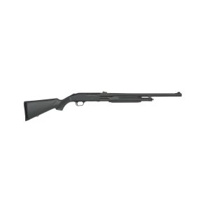 Mossberg 500 Slugster Shotgun 12ga 3" Chamber 5rd Capacity 24'' Barrel Black Stock