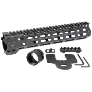 Midwest Industries Combat Rail One Piece MLOK Handguard 10.5" Black