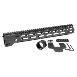 Midwest Industries Combat Rail Free Float Handguard 14" MLOK Black