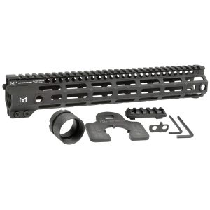 Midwest Industries One Piece Free Float Handguard 12.625" M-LOK Compatible Black