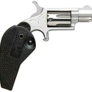 NAA Mini Revolver Handgun 22LR 5rd Capacity 1.125" Barrel Silver with Black Grip