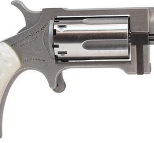 NAA Sidewinder Mini Revolver.22 WMR 1.5" Barrel White/Pearl Grip