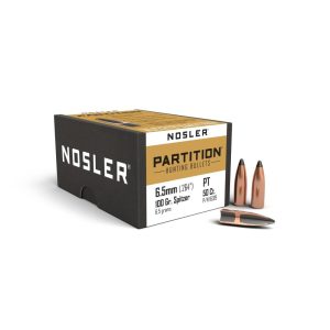 Nosler Partition Rifle Bullets 6.5mm .264" 100 gr SPT 50/ct