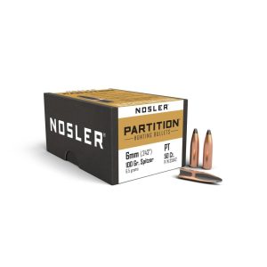 Nosler Partition Rifle Bullets 6mm .243" 100 gr SPT 50/ct