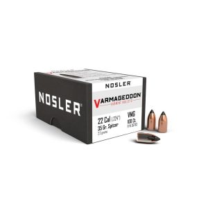 Nosler VarMageddon Rifle Bullets .22 cal .224" 35 gr FB-TIPPED 100/ct