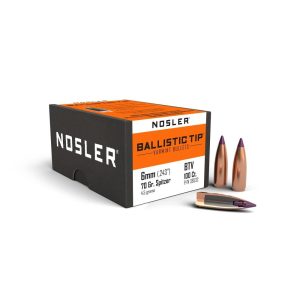 Nosler Ballistic Tip Varmint Bullets 6mm .243" 70 gr SBT-SB 100/ct