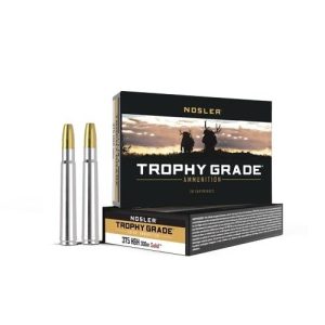 Nosler Safari Rifle Ammunition .375 H&H 300 gr SLD 2450 fps 20/ct