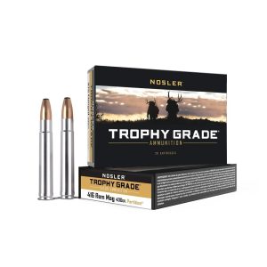 Nosler Safari Rifle Ammunition .416 Rem Mag 400 gr PT 2400 fps 20/ct