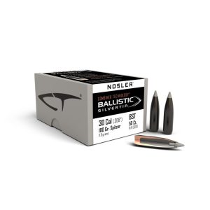 Nosler Ballistic SilverTip Hunting Rifle Bullets .30 cal .308" 180 gr SBT-BSTIP 50/ct
