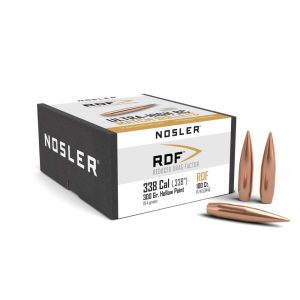 Nosler RDF Match Rifle Bullets .338 cal .338" 300gr HPBT 100/ct