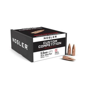 Nosler Custom Competition Rifle Bullets 6.8mm .277" 115 gr HPBT CANN 250/ct