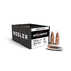 Nosler AccuBond Rifle Bullets .375 cal .375" 260 gr SBT-ACB w CANN 50/ct