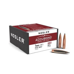 Nosler AccuBond Long Range Rifle Bullets 7mm .284" 175 gr SPT-ACB 100/ct