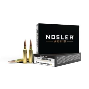 Nosler RDF Match Grade Rifle Ammunition 6mm Creedmoor 105gr OTM 3050 fps 20/ct