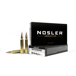 Nosler RDF Match Grade Rifle Ammunition .300 Win Mag 210 gr OTM 2750 fps 20/ct