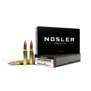Nosler Custom Competition Match Grade Rifle Ammunition6.8mm SPC 115 gr OTM 2550 fps 20/ct