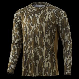 Nomad Camo Pursuit Long Sleeve Shirt Mossy Oak Bottomland 2XL