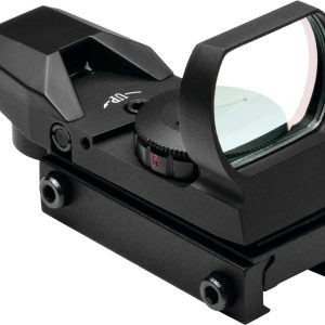 NcStar Red & Green Reflex Sight with 4 Reticles and QR Mount - Black