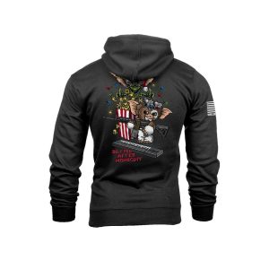 Nine Line Belt Fed Hooded Sweatshirt Black 2XL