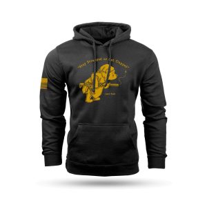 Nine Line Pooh Bear Hooded Sweatshirt Black XL