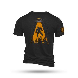 Nine Line UFO Squatch Triblend T-Shirt Black S