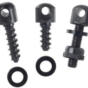Outdoor Connection Swivel Base 3-Piece Screw Set - Black