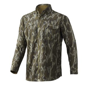Nomad Stretch-Lite Long Sleeve Shirt Mossy Oak Bottomland L
