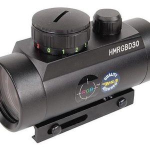 BSA Huntsman Red/Green/Blue Dot Sight - 1x30mm 5 MOA - Matte