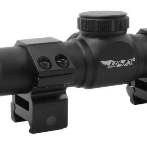 BSA Optix Rifle Scope 3-9x Mag. 40mm Obj BDC-8 Reticle - Clam Pack