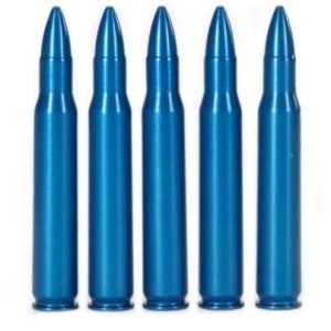 A-Zoom Aluminum Snap Caps .30-06 Blue 5/pk