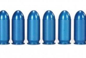 A-Zoom Aluminum Snap Caps .45 AUTO Blue 10/pk