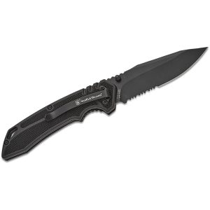 Smith & Wesson Special Ops Folding Knife 3.5" Clip Point Blade Black