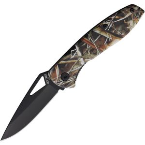 Old Timer Camo Folder Knife 2-9/10" Clip Point Blade Camo
